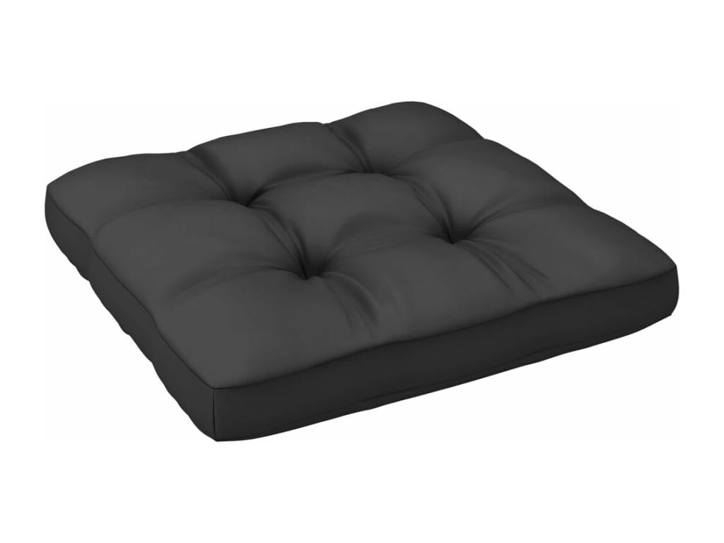 Ensemble de mobilier de jardin 6 pièces en pin, anthracite