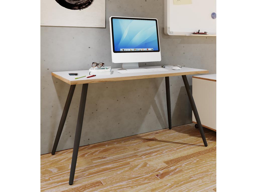 Table, 138 x 50 cm, noire