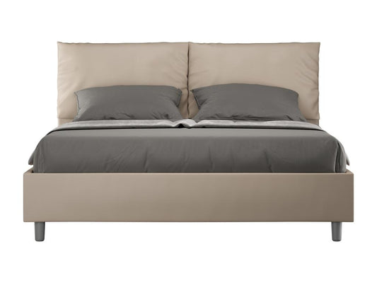 Cadre de lit en similicuir, 160 x 210 cm