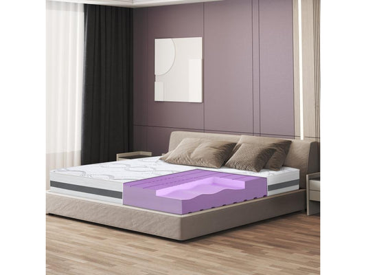 Matelas de 25 cm d'épaisseur, 180 x 220 cm