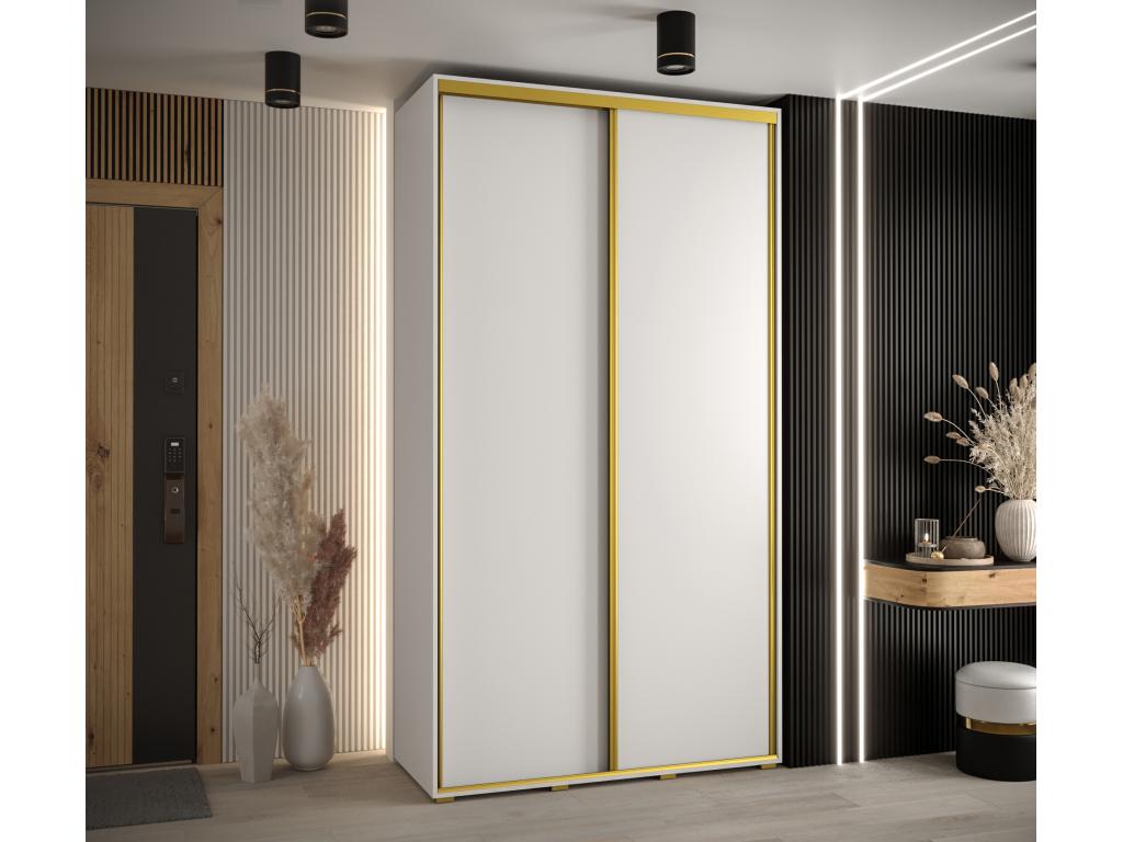 Armoire à 2 portes, blanche