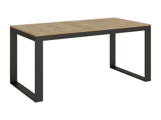 Table en chêne clair, 90 x 180 cm, teinte naturelle claire
