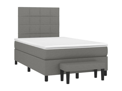 Matelas en tissu, 120 x 190 cm, gris
