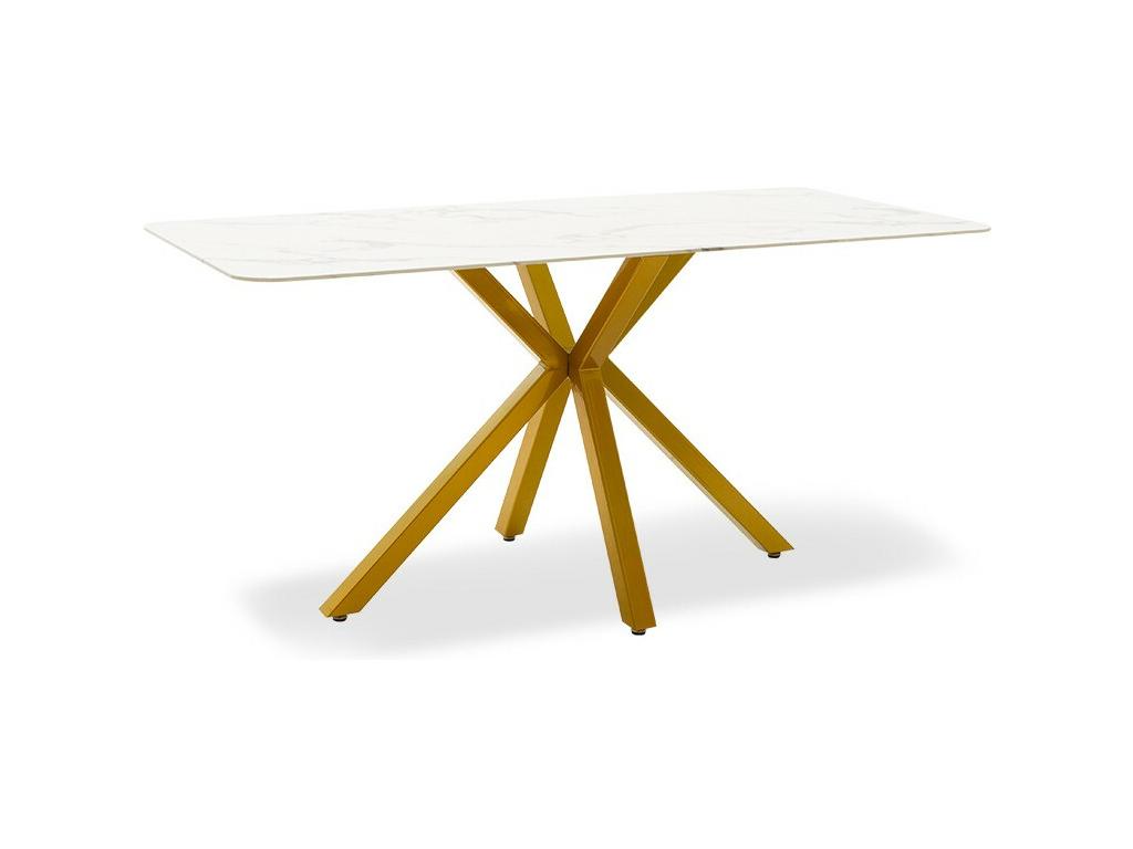 Table, 160 x 80 x 75 cm, blanche