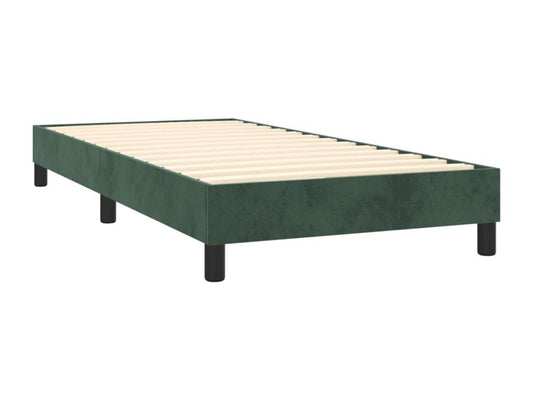 Matelas en velours, 100 x 200 cm, vert