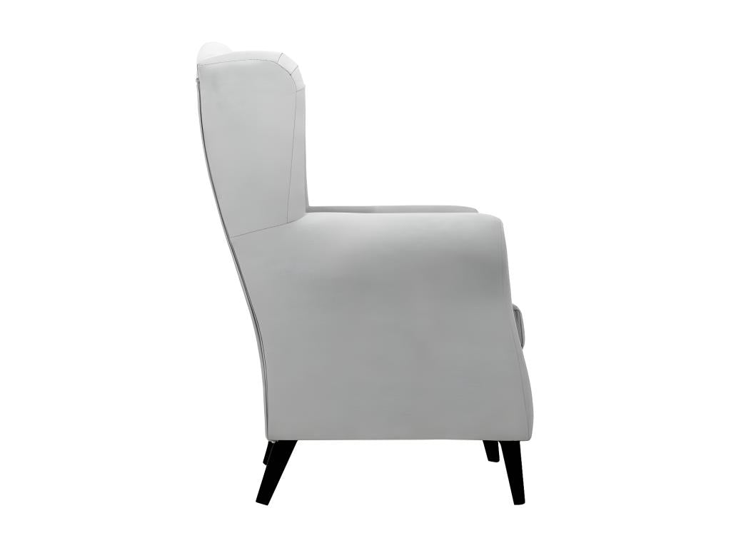 Fauteuil d'appoint, 110 x 75 x 80 cm, gris