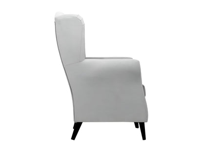 Fauteuil d'appoint, 110 x 75 x 80 cm, gris