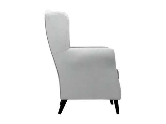 Fauteuil d'appoint, 110 x 75 x 80 cm, gris