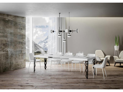 Table, 90 x 180 cm, blanche