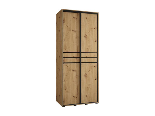 Armoire 2 portes, noire