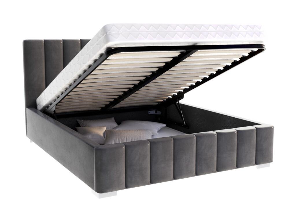 Sommier, 140 x 190 cm, anthracite