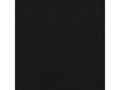 Cadre de lit en tissu, 100 x 5 x 78 cm, noir