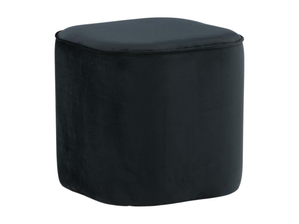 Pouf, 44 x 44 x 41 cm, Noir