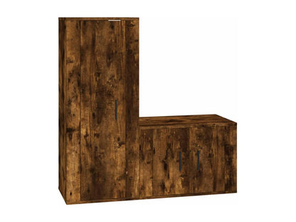 Produit en bois d'ingénierie en 2 pièces, brun