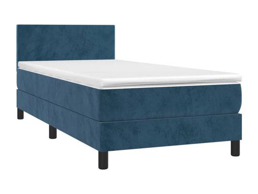 Matelas, 90 x 200 cm, bleu