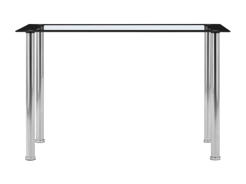 Table, 120 x 60 x 75 cm, noire