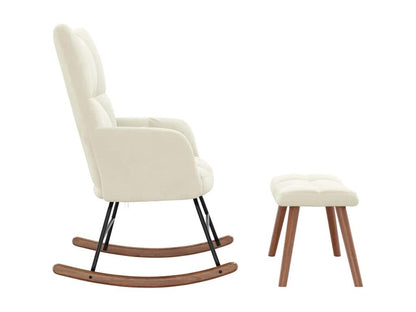 Produit en velours, blanc