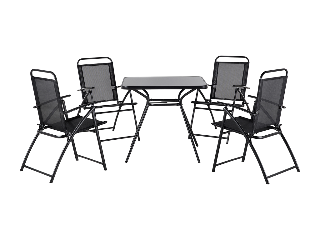 Produit métallique, noir