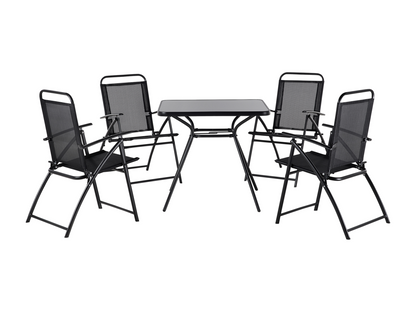 Produit métallique, noir