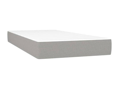 Matelas en tissu, 100 x 200 cm, gris