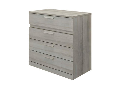 Commode en chêne gris