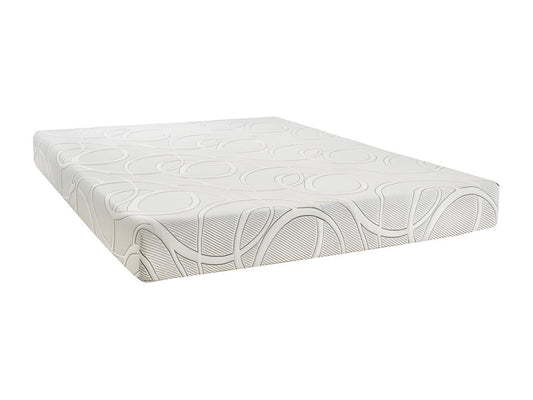 Matelas en mousse à mémoire de forme, 90 x 200 cm, anthracite
