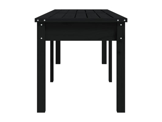 Produit en bois massif, 159,5 x 44 x 45 cm, noir