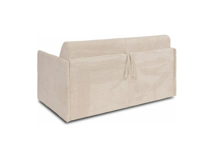 Canapé en velours beige